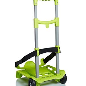 Seven Sj Be Box Trolley Portazaino Blocca Zaino, Verde