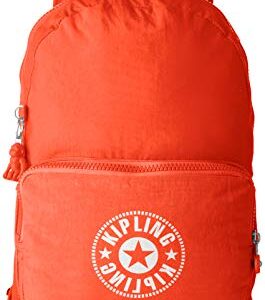 Kipling CLASSIC NIMAN FOLD Zaino per la Scuola, 49 cm, 21 l, Arancione (FUNKY ORANGE NC)